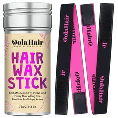 PRICES MAY VARY. Package includes: 2.7 Oz of hair wax stick, 2 Pcs Lace Melting Bands Dolahair wax stick provides amazing hold and provides a silky shine to hair, it's not greasy or oily at all. It can be used on natural hair of all types.You can creat a sleek bun or hair updo hairstyle for any occasion like prom, ballet dance Designed to Smooths down fly-aways and frizzy hair along the hairline and nape areas, create a sleek finished look for long/short hair, or design different hair bun hairst Long Short Hair, Hair Wax Stick, Man Bun Hairstyles, Pomade Style, Hair Bun Maker, Wax Stick, Bun Maker, Boo Basket, Sleek Bun