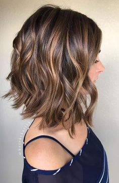 Highlight Ideas, Brunette Balayage, Hair Brunette, Choppy Bob Hairstyles, Midlength Haircuts, Long Bob Hairstyles, Front Lace Wigs Human Hair, Medium Hair Cuts, Short Bob Hairstyles