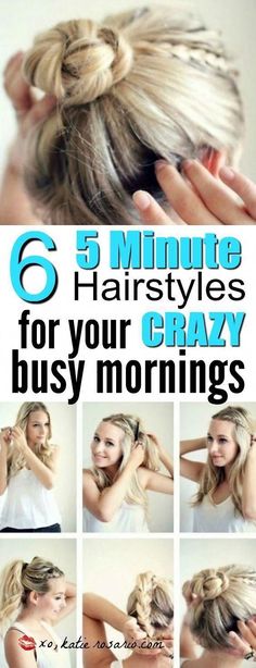 Straightforward 5 Minute Hairstyles for These Loopy Busy Mornings - XO, Katie Rosario- #Busy #Crazy #Easy #Hairstyles #katie #Minute #Mornings #Rosario Check more at https://howcandothis.com/hairstyleideas/straightforward-5-minute-hairstyles-for-these-loopy-busy-mornings-xo-katie-rosario/ Office Woman, Easy Work Hairstyles, Busy Office, 5 Minute Hairstyles, Bouffant Hair, Easy Hairstyle, Popular Haircuts, Work Hairstyles