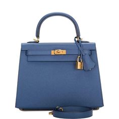 Hermes Blue, Amal Alamuddin, Hermes Kelly Bag, Fur Bag, Hardware Shop, Girly Bags, Kelly Bag, Hermes Handbags, Madison Avenue