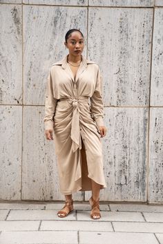 Button Down Shirt Dress with Front Tie – BLANKWardrobe Button Down Shirt Dress, Favorite Boots, Roll Up Sleeves, Layered Look, Roll Up, Waist Size, Midi Length, Lay Flat, Business Casual