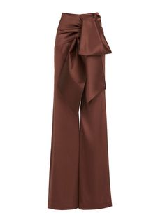 Goddess Outfit, Big Pants, Modest Dresses Casual, Party Pants, Casual Day Dresses, Pants Brown, Stylish Dress Designs, Clothes Crafts, Pants Design