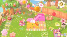 an animal crossing game is shown in this screenshot