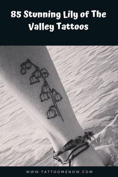 Flower Tattoos Lily, Tattoos Lily Of The Valley, Lily Of The Valley Tattoos, Tattoos Lily, Lily Of The Valley Tattoo, Popular Tattoo Designs, Ladder To Heaven, Valley Tattoo, Son Of Zeus