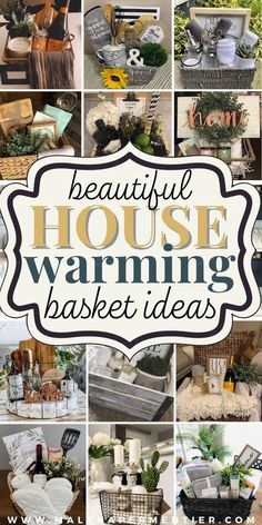 beautiful house warming basket ideas for the home