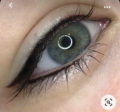 Permenant Eyeliner Tattoo, Eyeliner Tattoo Ideas, Eyeliner Tattoo Permanent, Extreme Eyeliner, Bottom Eyeliner