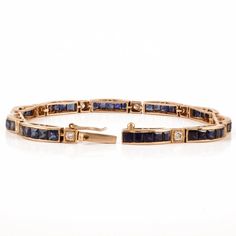 A luxury jewelry gift for your loved ones.-Material - 14K Solid Yellow Gold ( Stamped ) -Gemstone - Genuine Sapphire & Diamonds-Gemstone Weight - 8.590 ct-Diamond Weight - 0.600  ct-Gross weight - 13.80 gramsYou can also go to my shop Home for more similar bracelets: https://www.etsy.com/in-en/shop/SilverAppealWe offer free resizing, and any customization is welcome.A satisfied customer is our top priority, and we try our best to make these timeless pieces for you.Please contact me for any q Gold Flexible Bracelet For Anniversary, Fine Jewelry, Fine Jewelry Gold Flexible Bracelet For Anniversary, Classic Gemstone Tennis Bracelet For Anniversary, Gemstone Bangle Tennis Bracelet For Anniversary, Gemstone Tennis Bangle Bracelet For Anniversary, Anniversary Gemstone Bangle Tennis Bracelet, Anniversary Gemstone Tennis Bangle Bracelet, Classic Gemstone Bracelet For Anniversary, Classic Gemstone Bracelets For Anniversary