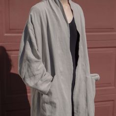 Mid-weight fall/spring jacket with front seamless pockets and straight bottom hem. Spring Jacket, Updating House, Spring Jackets, Oversized Jacket, Design House, Style Inspiration, House Design, Design