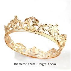 45564589867241 Italian Crown, Crowns For Men, King Crowns, Sophisticated Man, Male Crown, Royal King, Kings Crown, Metal Finishes, Gold Flowers