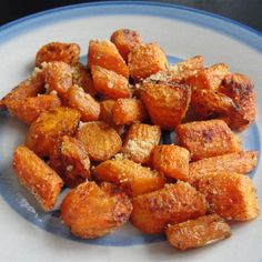 a plate with some fried food on it