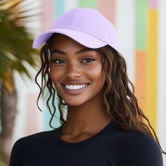 Step up your style game with our laid-back baseball cap, where comfort meets versatility. Made from 100% cotton, this cap is your new go-to for everything from morning jogs to weekend getaways. Its low-profile, unstructured design brings a relaxed vibe, making it easy to pair with any outfit while still keeping things cool and breathable. Whether you’re spending the day at the beach, hiking a new trail, or just grabbing coffee with friends, this cap’s soft inner sweatband and well-ventilated hol Casual Purple Snapback Trucker Hat, Casual Purple Visor Baseball Cap, Casual Baseball Cap With Upf 50+ For Spring, Trendy Sports Baseball Cap With Curved Bill, Adjustable Purple Baseball Cap For Sports, Casual Baseball Cap Upf 50+ For Spring, Casual Purple Baseball Cap With Curved Bill, Purple Casual Sports Hat, Casual Purple Sports Hat