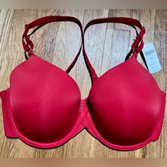 Nwt Soma Memorable Full Coverage Bra Beautiful Ruby Red 38d Memory Foam Cups Underwire T-Shirt Bra Convertible & Adjustable Straps Brand New Never Been Worn Excellent Condition Hard To Find Discontinued Bra Feel Free To Ask Any Questions Before Buying! Please Check All Measurements, Photos, & Read Description Before Purchasing! All Sales Final Reasonable Offers Only Bundles Welcome Comes From A Smoke Free Home -Check Out My Closet For More Items!- Elegant Seamless Red Bra, Elegant Red Seamless Bra, Full Coverage Red Bra With Padded Cups, Red Full Coverage Bra With Padded Cups, Red Full Coverage Padded Bra, Red Stretch Bra With Padded Cups, Red Bra With Removable Pads, Red Padded Push-up Bra, Red Seamless Push-up Bra