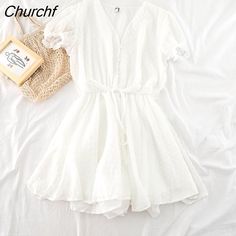 Shipping: Worldwide Express Shipping AvailableDelivery time: 7-15Days Fast ShippingReturns: Fast refund, 100% Money Back Guarantee.Brand Name: abebeyDecoration: ButtonStyle: CasualOrigin: Mainland ChinaFabric Type: ChiffonPattern Type: DotMaterial: PolyesterMaterial: SpandexItem Type: Rompers&PlaysuitsFit Type: LOOSEGender: WOMENType: Playsuits Beach Overalls, Summer Wide Leg Pants, Korean Beach, Bohemian Rompers, Korean Short, Beach Rompers, Beach Holiday Dresses, Chiffon Romper, White Playsuit