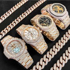 Lux Watches, Money Jewelry, Jewelry Lifestyle, Rolex Diamond, Dope Jewelry, Luxury Watches For Men, Diamond Watch