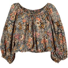 This Eye Catching Top Is Giving All The Boho Vibes! It Has Bubble Sleeves And A Front Tie Closure. It Is 100% Cotton And Runs Big. Can Also Be Worn Off The Shoulder. Multicolor Blouson Sleeve Summer Top, Summer Multicolor Blouson Sleeve Tops, Multicolor Blouson Sleeves Top For Summer, Peasant Style Floral Print Tops For Brunch, Multicolor Blouson Sleeve Blouse For Brunch, Multicolor Blouson Sleeves Blouse For Brunch, Summer Beige Viscose Blouse, Beige Viscose Summer Blouse, Spring Beige Viscose Blouse