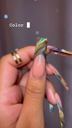 Brown Acrylic Nails, Cute Acrylic Nail Designs, Acrylic Nails Coffin Pink, Long Square Acrylic Nails