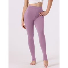 The stirrup leggings are printed with a soothing striped pattern, and they feature an elastic waistband and ankle hooks. Pair it with a tunic and sports shoes for the perfect look. Multipurpose pants are great for indoor and outdoor exercise, and stretchy leggings are fit for day-to-day casual wear. Occasion: Lounging, Yoga, Pilates, Jumping Rope, Riding, Hiking, Running, Dancing, Gym, Fitness, Workout, etc. Please check your measurements to make sure the item fits before ordering. Footless Solid Yoga Pants, Solid Footless Yoga Pants, Solid Color Footless Yoga Pants, Tight Footless Leggings For Loungewear, Footless Yoga Pants, Solid Tight Bottoms For Barre, Tight Solid Color Bottoms For Barre, Spring Loungewear Footless Bottoms, High Stretch Footless Leggings For Loungewear