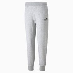 Essentials Sweatpants, Puma Sweatpants, Fleece Pants Women, Sweatpants Grey, Puma Outfit, Sweatpants Women, Puma Logo, Casual Athletic, Puma Women