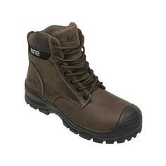 This all purpose work boot features a beautiful Crazy horse leather upper with an Oil and slip resistant outsole. The composite toe protects your toes while the Dual Density PU Midsole provides a comfortable fit. Waterproof, comfortable, and affordable! Size: M.  Color: Brown.  Gender: male.  Age Group: adult. Beautiful Crazy, Composite Toe Work Boots, Work Boots Men, Work Boot, Crazy Horse, Work Boots, Brown Boots, Density, Clothing And Shoes