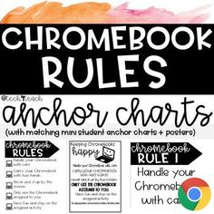 an anchor chart for the classroom with text