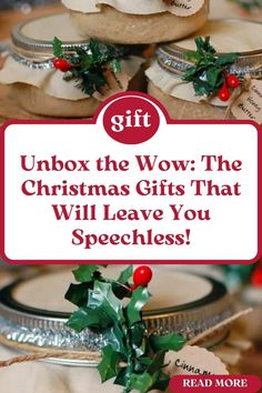 christmas gifts that will leave you speckles on the table with text overlay