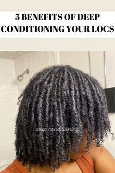 Deep Conditioning Locs, Starter Loc Maintenance, Washing Starter Locs, How To Take Care Of Micro Locs, Low Porosity Hair Care, Happy Monday Quotes, Low Porosity Hair Products