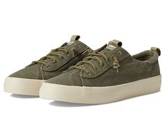 Keds Kickback Canvas - Women's Shoes : Olive : Enjoy an effortless style and superior comfort, wearing Keds Kickback Canvas footwear. Relaxed cotton washed canvas upper. Super soft jersey lining. Removable Softerra footbed. Round toe. Lace closure with embroidered eyelets. Tongue and heel pull tab. Flat platform. Low-top design. Branding at the tongue, lace, heel, insole and outsole. Flexible, lightweight rubber outsole. Imported. Measurements: Weight: 12 oz Product measurements were taken using Cotton Canvas Shoes With Cushioned Footbed And Round Toe, Cushioned Cotton Canvas Shoes With Round Toe, Cotton Canvas Shoes With Cushioned Footbed, Casual Sneakers With Canvas Lining, Casual Canvas Sneakers With Canvas Lining, Comfortable Cotton Canvas Shoes With Cushioned Footbed, Casual Cotton Canvas Shoes, Cotton Sneakers For Everyday Spring Wear, Casual Textile Sneakers With Canvas Lining