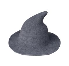 PRICES MAY VARY. Material:Polyester Wool blended knitted fabric, skin friendly, cozy, warm Unique design, witch hat with a wide brim, the brim has wiring in it so you can easily shape it how you want it, easy to match and suitable for any style of clothes Size: 58 cm/22.8''----60 cm/23.6'', will perfect fit even you have a big head. Suitable for blocking glare/sun, costume party,Great for blocking the sun and adding extra protection while outdoors OCCASION: Perfect for any occasion like party, w Black Knitted Hat For Halloween, Halloween Cosplay Beanie Hat, Halloween Novelty Costume Accessories With Curved Brim, Witchy Hats For Halloween, Witchy Halloween Hat, One Size Brimmed Halloween Costume Hats And Headpieces, Brimmed Halloween Costume Hats And Headpieces, One Size Brimmed Costume Hat For Halloween, Halloween Costume Hat One Size