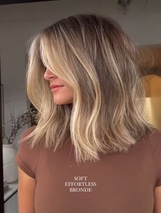 Simple Clothes, Blonde Hair Transformations, 2023 Hair, Bronde Hair, Fall Blonde, Blonde Hair Inspiration, Mom Hairstyles, Blonde Hair Looks, Short Blonde Hair