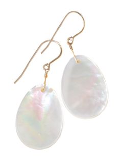 White Mother of Pearl Shell Earrings. Hand selected and matched drops. A beautiful rainbow iridescence in the light with every movement. A great "go to" earring, naturally very lightweight and can be worn with anything. High quality French ear wires either 14k solid gold or 14k gold filled or 14k Rose Gold Filled or Sterling Silver is available. Teardrop size is 18x28mm, earrings hang 1.8 inches. The mannequin shows the relative size and how they will hang. Please check out my store for more gem Mother Of Pearl Earrings, Earrings White, Pearl Shell, Shell Earrings, Beautiful Rainbow, Ear Wires, Gemstone Earrings, Mother Of Pearl, Solid Gold