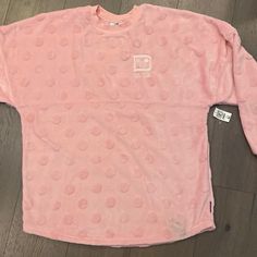 Nwt Soft And Cuddly Polka Dots Piglet Pink If Pink Soft Texture Crew Neck Top, Pink Soft Crew Neck Top, Casual Cozy Fit Top With Soft Texture, Cozy Pink Crew Neck Top, Disney Winter, Minnie Mouse Sweatshirt, Mickey Sweatshirt, Mickey Mouse Sweatshirt, Blue Crewneck