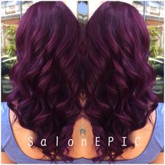 Dark Burgundy Hair, Edgy Hair Color, Haircut 2023, Cute Hair Colors, Hair Color Burgundy, Nice Hair, Deep Autumn