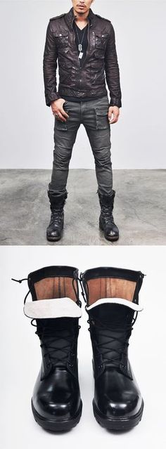 Shoes :: Authentic Military Combat Boots-Shoes 135 - Mens Fashion Clothing For An Attractive Guy Look Outfit Combat Boots, Trendy Mens Fashion Casual, Mens Fashion Clothing, Combat Boots Black, Military Combat Boots, Combat Boots Men, Trendy Mens Fashion, Military Combat