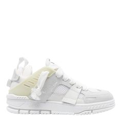 Axel Arigato Area Patchwork sneakers, round toe, lace closure, logo insidem rubber and fabric upper, rubber soleComposition: 100% Calf Leather, 100% Fabric / Rubber Sole Patchwork Sneakers, Axel Arigato Shoes, Arigato Sneakers, Axel Arigato Sneakers, Versace Sweatshirt, Rick Owens Jacket, Planet People, Axel Arigato, Luxury Sneakers