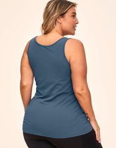 A classic organic cotton base layer for moms and moms-to-be. With a flattering fit and smart nursing access, this cami is designed to take you through pregnancy, nursing and beyond. Versatile layer 95% Organic Cotton / 5% Spandex Soft and stretchy cotton jersey Scoop neckline Easy pull up nursing access Ruching at side seams for a flattering pregnancy and postpartum fit S-XXL Blue Tops With Built-in Bra For Everyday, Everyday Scoop Neck Top With Medium Bust Support, Everyday Blue Top With Built-in Bra, Everyday Blue Tops With Built-in Bra, Nursing Friendly Stretch Tops For Everyday, Stretch Nursing Friendly Tops For Everyday, Stretch Nursing-friendly Top For Everyday, Everyday Stretch Nursing-friendly Top, Blue Tank Strap Top For Everyday