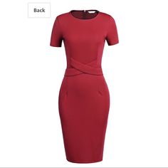 Adorable Small, Brand New Amazon Dress. It Didn’t Fit Me And I Can’t Return It. Asking What I Paid. Red Wrap Dress, Amazon Dresses, Lady In Red, Wrap Dress, I Can, Midi Dress, Brand New, Womens Dresses, Red