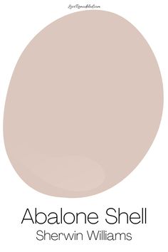 the shades for sherylin williams's new paint color, abalone shell