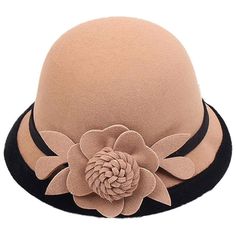 * 1920s Cloche Hat For Women, Vintage Style, Removable 3d Flower And Velcro Fixed, Built-In Sweat Band And Adjustable Drawstring, Not Very Wide Brim. * 20%Wool And 80% Acrylic, Dry Cleaning, Steam Ironing Below 110, Warm And Comfortable To Wear, Suitable For Spring Autumn And Winter. * Size: Perimeter 22"-22.8", Height 4" * These Felt Bucket Hats Perfect For Many Special Occasions Such As Weddings, Party, Tea Parties, Church, Cocktail, Prom. * The Best Choice For Elegant Women, Is Also A Perfect Ladies Dress Hats, Winter Bucket Hat, Women Beanie, Round Hat, Floral Hat, Elegant Hats, Church Hats, Women's Beanie, Hat For Women