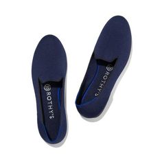 Navy – Rothy's Navy Slip-on Loafers With Leather Sole, Navy Slip-on Loafers For Work, Comfortable Blue Slip-ons With Removable Insole, Blue Round Toe Slip-ons With Arch Support, Comfortable Blue Loafers With Rubber Sole, Blue Slip-on Casual Loafers, Comfortable Blue Loafers With Flat Heel, Navy Round Toe Slip-ons With Rubber Sole, Navy Slip-ons With Rubber Sole And Round Toe