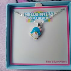 Item Comes As Is And Is In Near Mint Condition Or Better From A Smoke And Pet Free Home One New In Box 1- Sanrio Tuxedosam Necklace 18 In Chain Fine Silver Plated Please Message Me With Any Questions Offers Are Welcome All Sales Are Final After Item Shipped Thank You For Purchasing/Looking Sanrio Finds, Blue Sanrio, Tuxedo Sam, Sanrio Accessories, Sanrio Pink, Kids Accessories Jewelry, Silly Things, Thank You For Purchasing, Art Tattoos