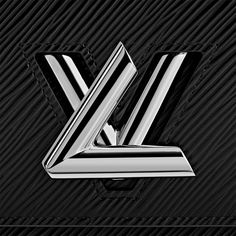 LOUIS VUITTON® - Twist Wallet - Black Formal Black Wallets With Engraved Logo, Luxury Black Wallet With Logo, Luxury Silver Wallets, Lv Twist, Leather Long Wallet, Louis Vuitton Twist, Small Leather Goods, Long Wallet, Leather Goods