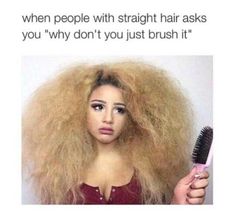 Jadah Doll, Curly Hair Problems, People Problems, Funny Memes About Girls, Hair Quotes, Hair Problems, Natural Beauty Tips, Curly Girl, Natural Curls