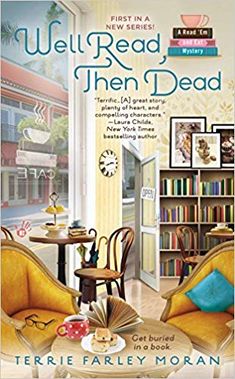 the book cover for well read then dead