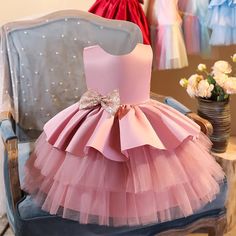 90cm - 12/18 Months 100cm - 2 Years 110cm - 3 Years 120cm - 4 Years Princess Tutu Dress, Ruffle Cake, Sparkly Wedding, Old Dresses, Girl Princess Dress, Tutus For Girls, Newborn Dresses, Girls Party Dress, Tutu Dress