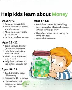 Help your children develop money management skills from an early age! This video offers practical and fun ways to teach kids about money, saving, budgeting, and smart spending habits. Understanding financial literacy is crucial for kids to grow into financially responsible adults. These lessons will empower children to set financial goals, build a savings mindset, and make better decisions with their money. Give your child the gift of money management knowledge and help them navigate their future with confidence!    If you found this pin helpful, please like, comment, and follow for more parenting tips. Let's build a supportive community together! Learn About Money, Life Skills Kids, Rules For Kids, Money Skills, Positive Parenting Solutions, Parenting Solutions, Kids Money