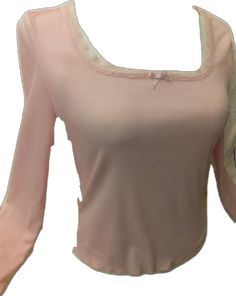 Pink Feminine Tops With Lace Trim, Feminine Lace Top With Square Neck, Feminine Square Neck Top With Lace Trim, Elegant Pink Square Neck Top, Pink Fitted Square Neck Top, Pink Camisole, Top With Bow, Favorite Outfit, Camisole Top