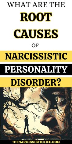 This article is about what might lead to someone developing narcissistic personality disorder. The disorder is when a person has a very high opinion of themselves and thinks they are better than others, but deep down might be very sensitive to criticism. They often involve a mix of how a person's brain works, their genes (which they inherit from their parents), and the environment they grow up in, like how their family acts around them or if they faced any tough situations while growing up. Narcissistic Traits, Personality Disorders