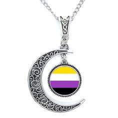 PRICES MAY VARY. Title: Non-Binary Pride Flag necklace,Glass Dome Pendant, LGBT Gift, Gay Pride Cabochon Charm Jewelry,Minimalist necklace,Dainty necklace,N191. Product Type: Departments > Men > Jewelry > Necklaces Non Binary Pride, Mens Jewelry Necklace, Jewelry Minimalist, Non Binary, Men Jewelry, Pride Flag, Glass Dome, Necklace Dainty, Minimalist Necklace