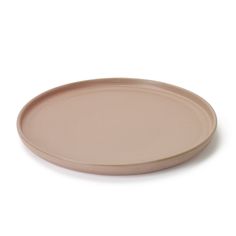 an empty plate on a white background