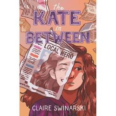 the kate in between book cover with an illustration of two women looking at each other